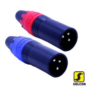 ENCHUFE XLR METAL PLASTICO modelo PCLAN
