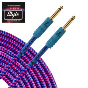 pink / blue cable