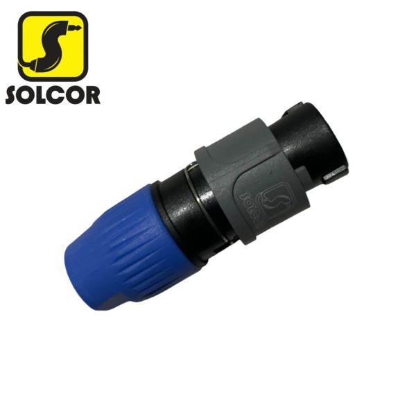 CONECTOR SPEAKON 2 VIAS PARA CABLE