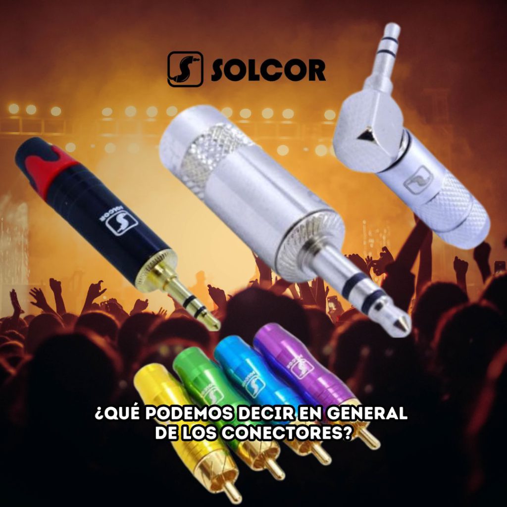 conectores solcor para instrumentos musicales