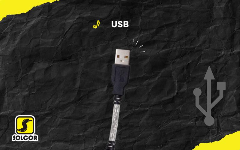 Conector de audio USB