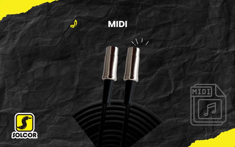 Conector de audio MIDI